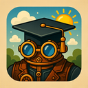 icon_weather_graduation_cap_steampunk icon preview