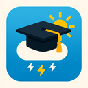 icon_weather_graduation_cap_technical icon preview