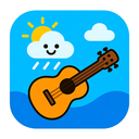 icon_weather_guitar_cartoon icon preview