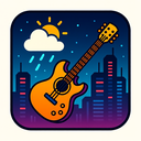 icon_weather_guitar_cyberpunk icon preview