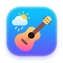 icon_weather_guitar_gradient icon preview