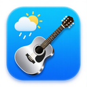 icon_weather_guitar_metallic icon preview