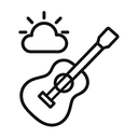 icon_weather_guitar_minimal_outline icon preview
