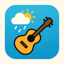 icon_weather_guitar_minimalist icon preview
