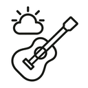 icon_weather_guitar_outline icon preview