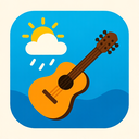 icon_weather_guitar_vector icon preview