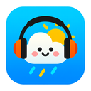 icon_weather_headphones_cartoon icon preview