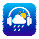 icon_weather_headphones_digital_glitch icon preview