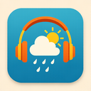 icon_weather_headphones_elegant icon preview