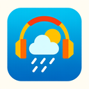 icon_weather_headphones_geometric icon preview