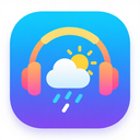 icon_weather_headphones_gradient icon preview