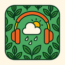 icon_weather_headphones_organic_pattern icon preview