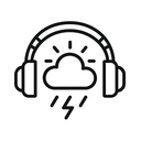 icon_weather_headphones_outline icon preview
