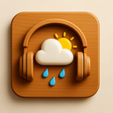 icon_weather_headphones_wooden icon preview