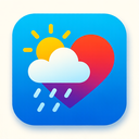 icon_weather_heart_abstract icon preview