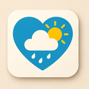 icon_weather_heart_elegant icon preview