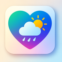 icon_weather_heart_gradient icon preview