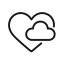 icon_weather_heart_minimal_outline icon preview