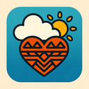 icon_weather_heart_tribal icon preview