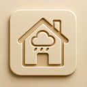 icon_weather_house_embossed icon preview