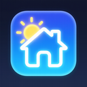icon_weather_house_glow_effect icon preview