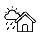 icon_weather_house_line_art icon preview