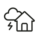icon_weather_house_minimal_outline icon preview