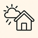 icon_weather_house_outline icon preview