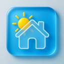 icon_weather_house_transparent icon preview