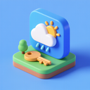 icon_weather_key_3d_isometric icon preview