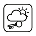 icon_weather_key_minimal_outline icon preview