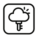 icon_weather_key_monochrome icon preview