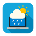 icon_weather_laptop_flat_design icon preview