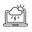 icon_weather_laptop_line_art icon preview