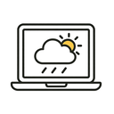 icon_weather_laptop_minimal_outline icon preview