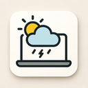 icon_weather_laptop_minimalist icon preview