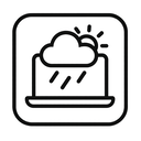 icon_weather_laptop_monochrome icon preview