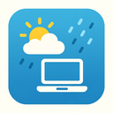 icon_weather_laptop_simplified icon preview