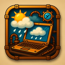 icon_weather_laptop_steampunk icon preview
