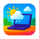 icon_weather_laptop_vibrant_colors icon preview
