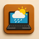icon_weather_laptop_wooden icon preview