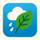 icon_weather_leaf_asymmetrical icon preview