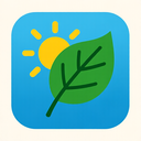 icon_weather_leaf_filled icon preview