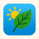 icon_weather_leaf_iconic icon preview