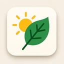 icon_weather_leaf_minimalist icon preview