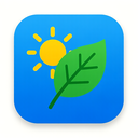 icon_weather_leaf_modern icon preview