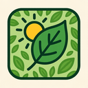 icon_weather_leaf_organic_pattern icon preview