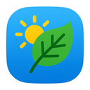 icon_weather_leaf_rounded icon preview