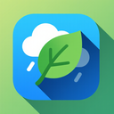 icon_weather_leaf_shadow_effect icon preview