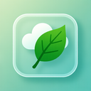 icon_weather_leaf_transparent icon preview